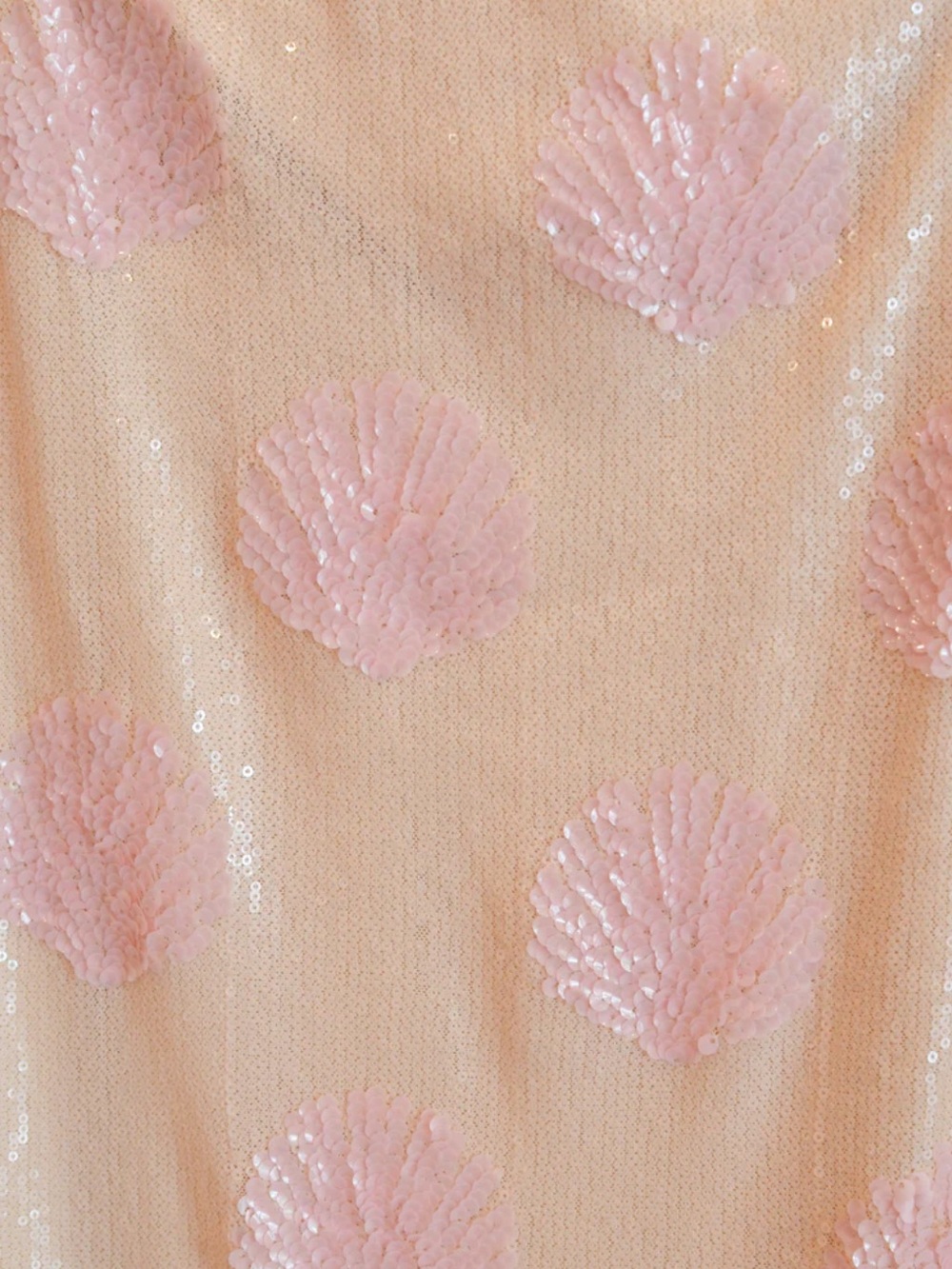 Show me your mumu lizzy midi dress in shell sequins - Picture 8 of 9